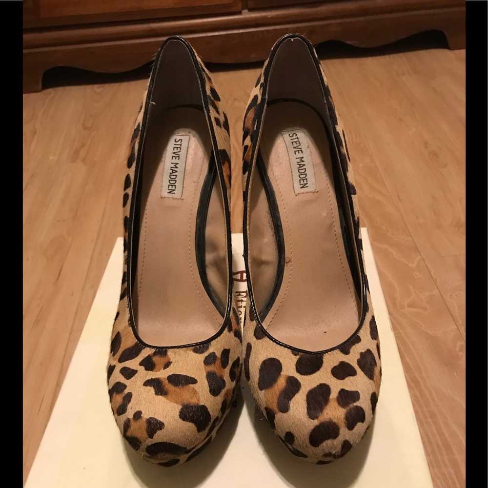 Cheetah Print High Heels